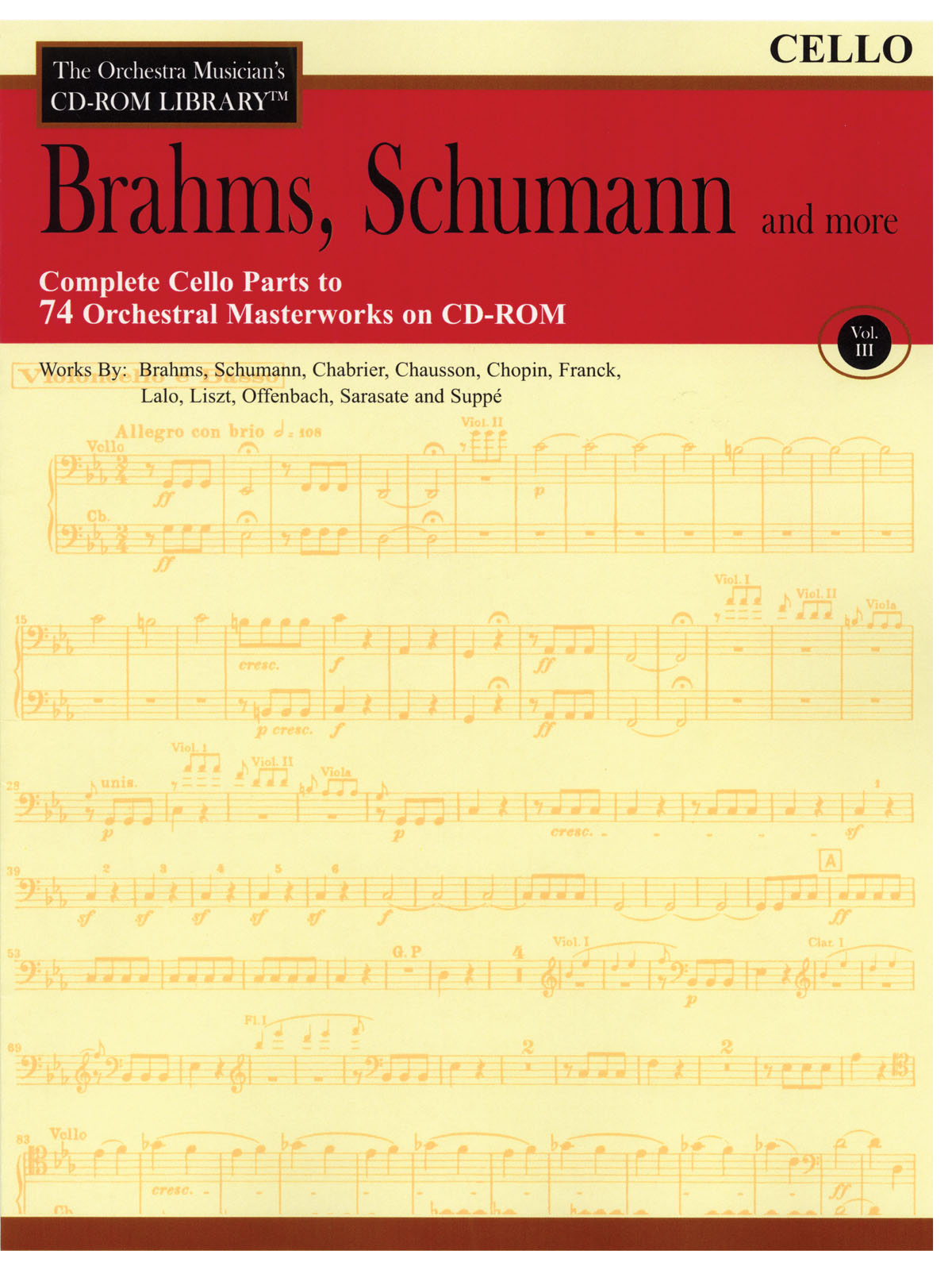 Johannes Brahms: Brahms Schumann & More - Volume 3: Cello: Music Technology
