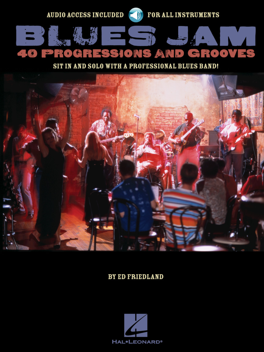 Blues Jam - 40 Progressions and Grooves: Guitar: Instrumental Tutor