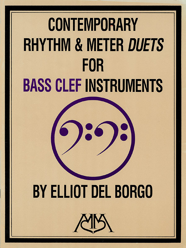Elliot del Borgo: Contemporary Rhythm and Meter Duets: All Instruments: