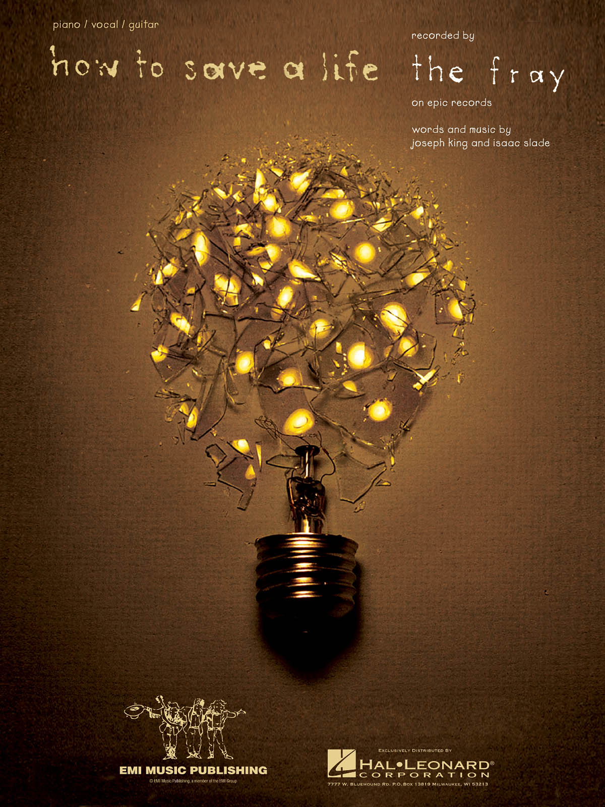 The Fray: How to Save a Life: Piano Vocal Guitar: Mixed Songbook