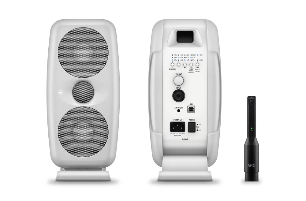 IK Multimedia: iLoud MTM Studio Monitor/s - White: Monitor