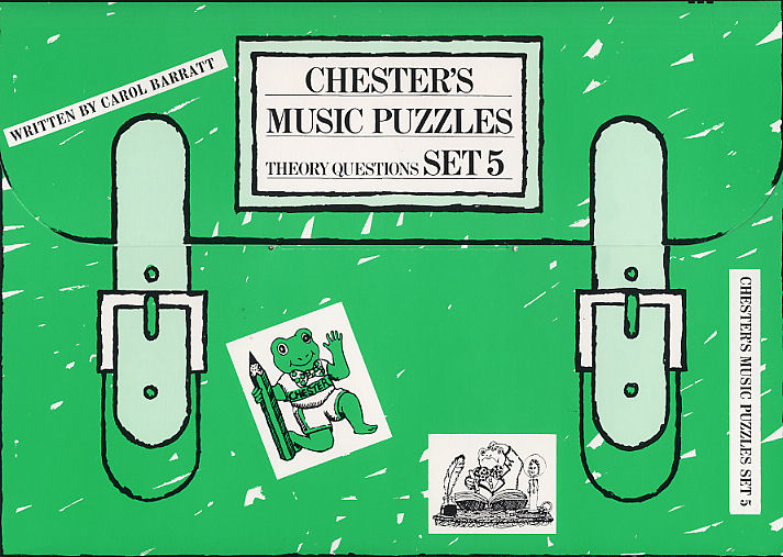 Carol Barratt: Chester's Music Puzzles - Set 5: Piano: Theory