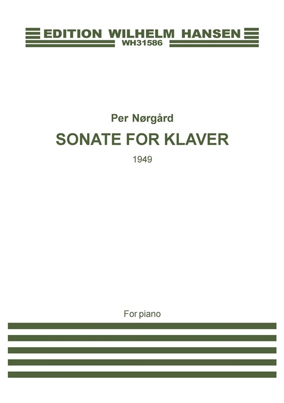 Click to view product details and reviews for Per Nørgård Sonate For Klaver Piano Instrumental Work.