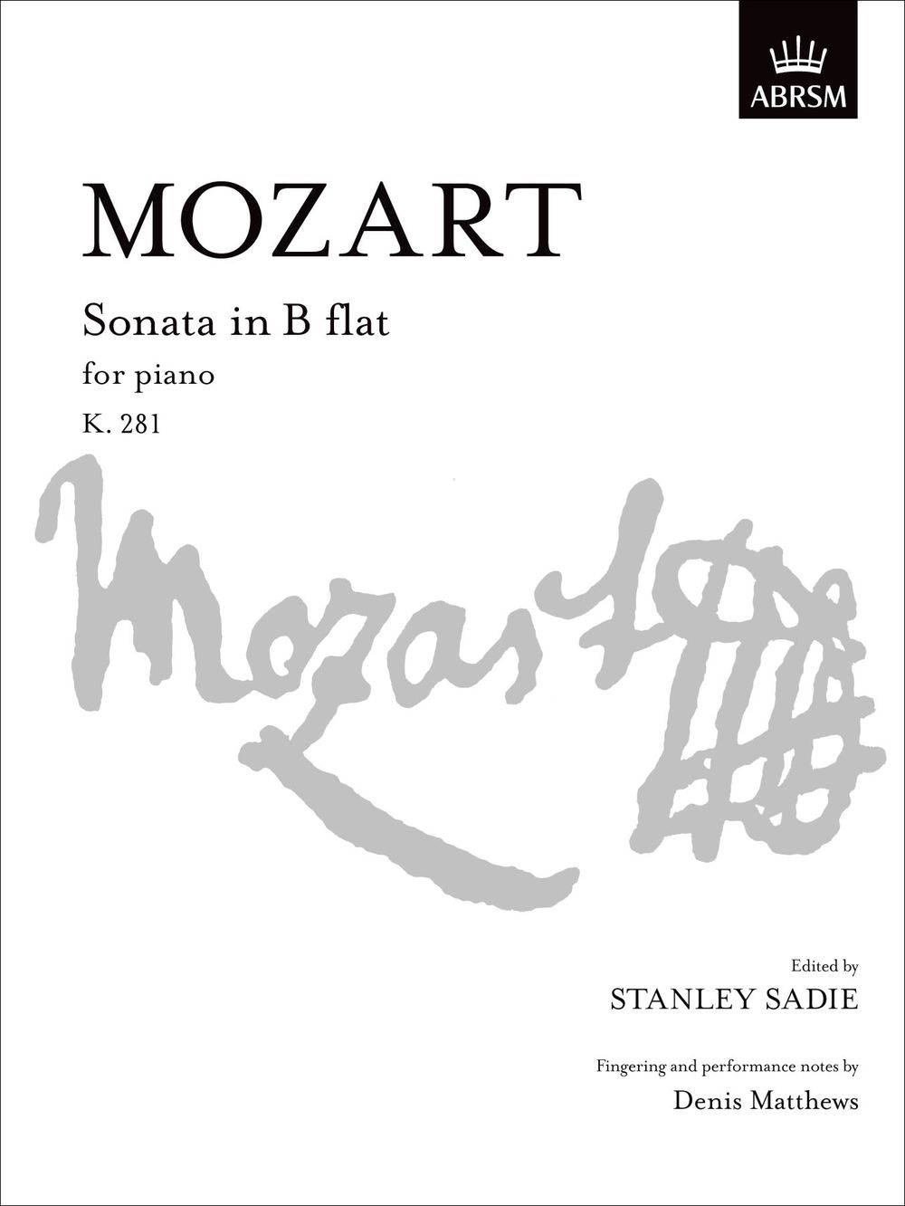 Sonata In B Flat K.281