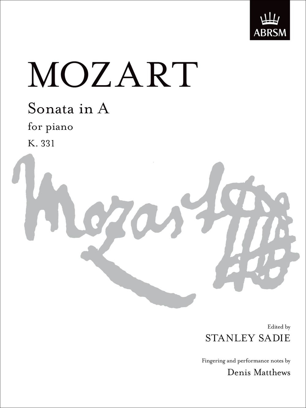 Sonata In A K.331
