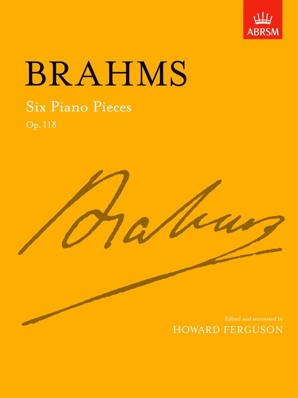Six Piano Pieces Op.118