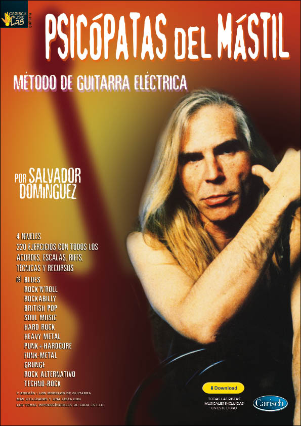 Puede ser ignorado expandir piso Salvador Dominguez Psicopatas Del MASTIL Metodo De Guitarra ELECTRICA Audio  | Compra online en eBay